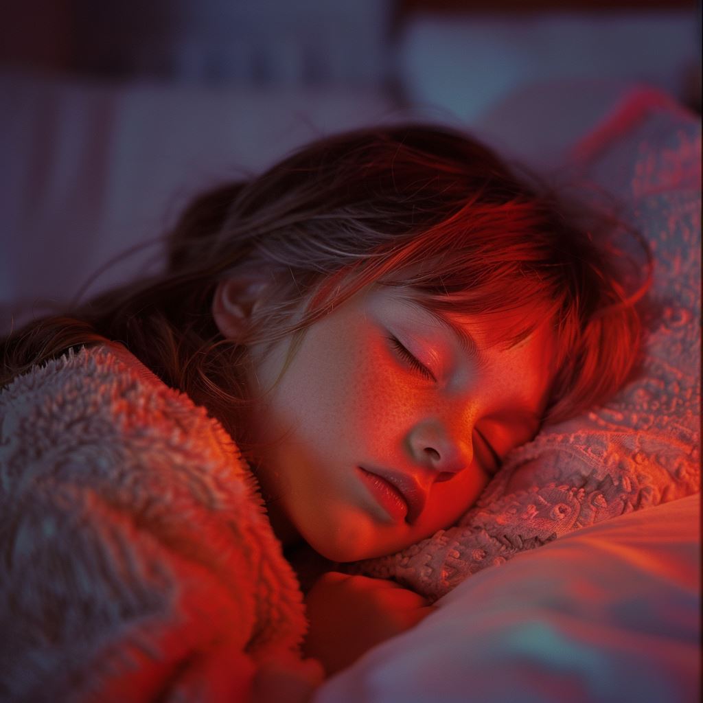 Red Dream Bulb My Store, sleeping, blue blocking light, better sleep, rest, girl bed