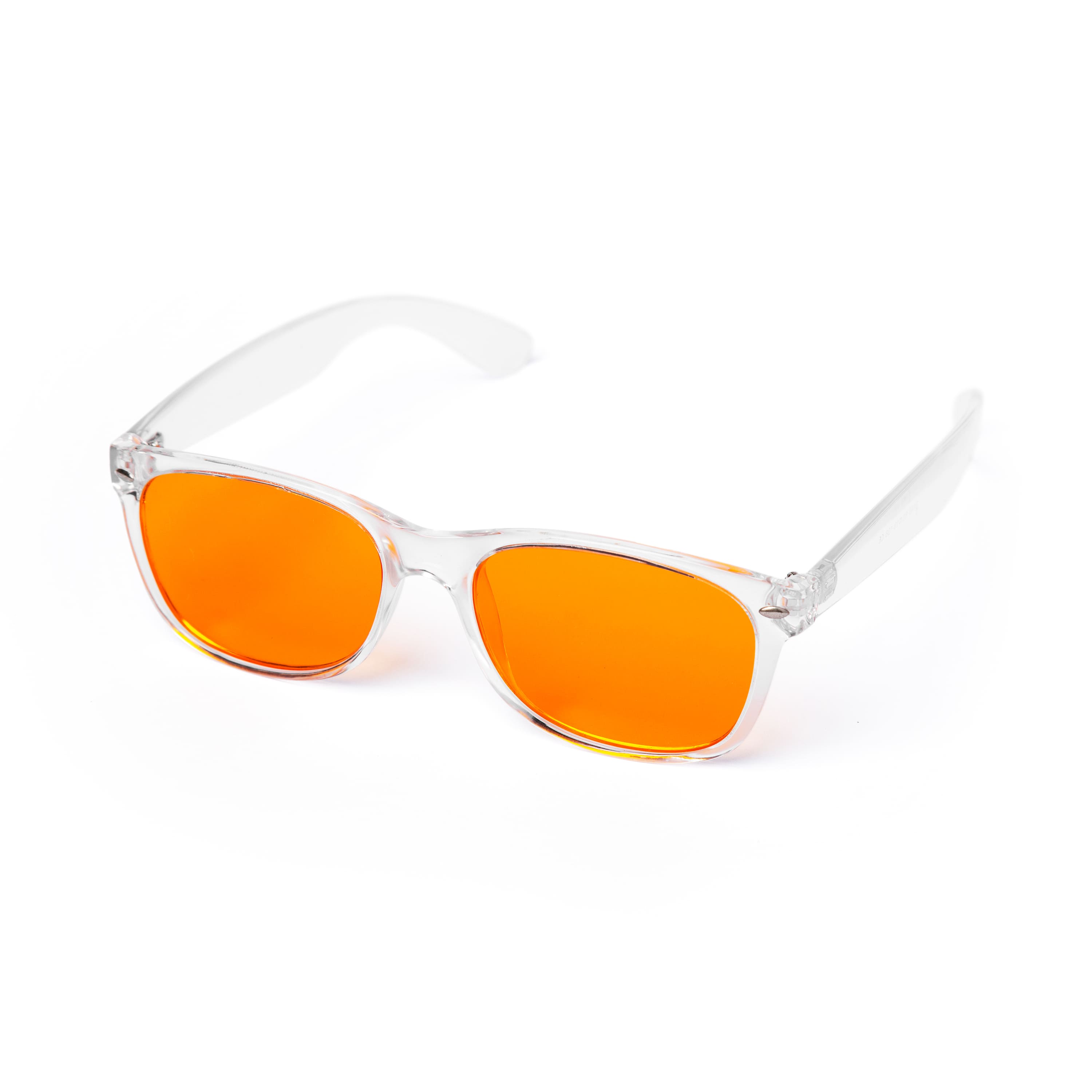 blue light blocking glasses with amber lenses that block 100% of blue light